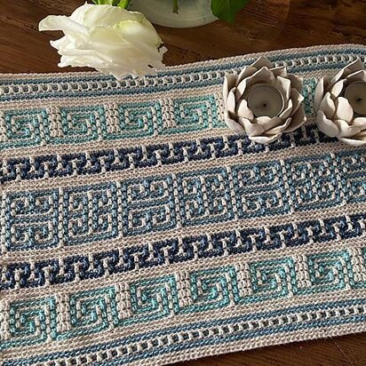 Artemis Mosaic Crochet Placemat / Runner