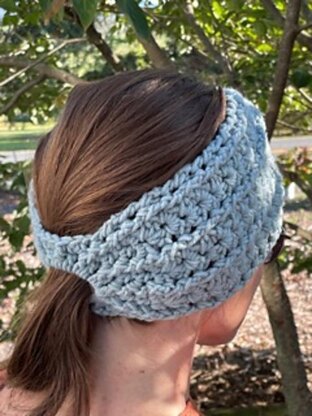 Rib Twist Ponytail Ear Warmers