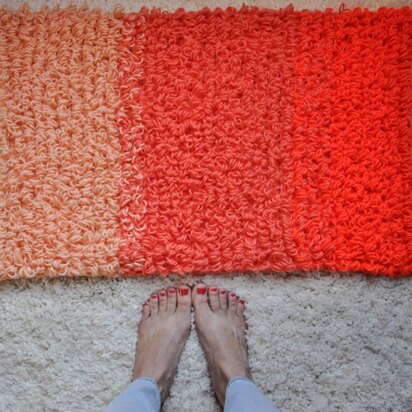 Ombre' Loop Stitch Rug