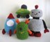 Robots, Rockets and UFO's Amigurumi Pattern Set