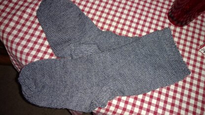 Men's chunky socks for my Dad