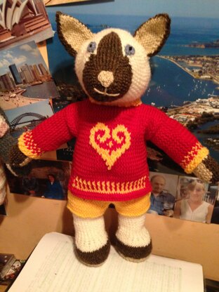 Knit a teddy Family #10