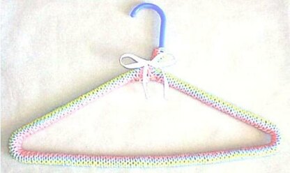 Scrap Yarn Covered Hangers