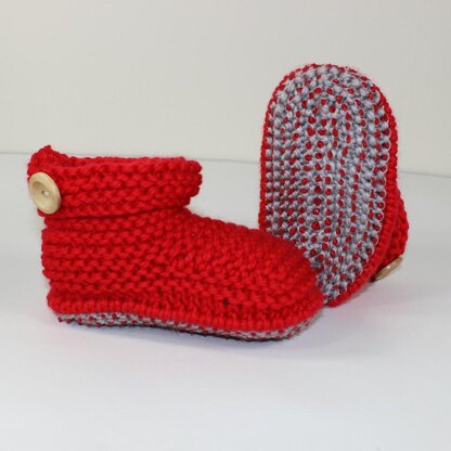 Toddler Chunky One Button Ankle Boots