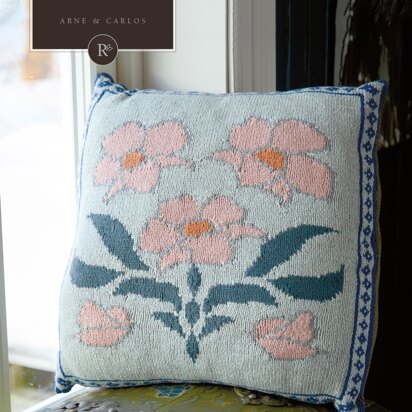 Vildis Cushion in Rowan Softyak DK - Downloadable PDF