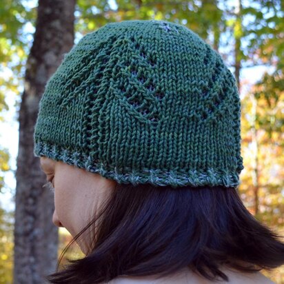 Treescape Hat - knitting pattern