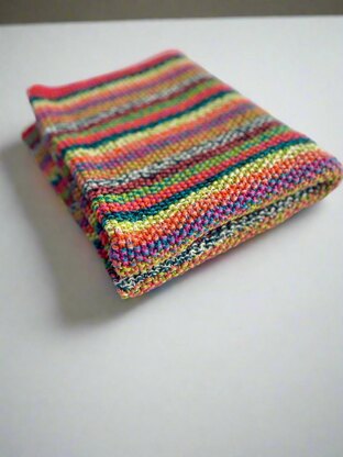 Hand Knit Baby Blanket