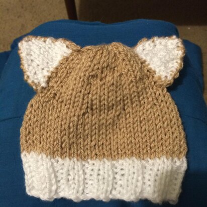 Teddy Bear Newborn Baby Beanie Pattern