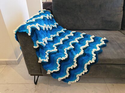 Ocean waves blanket