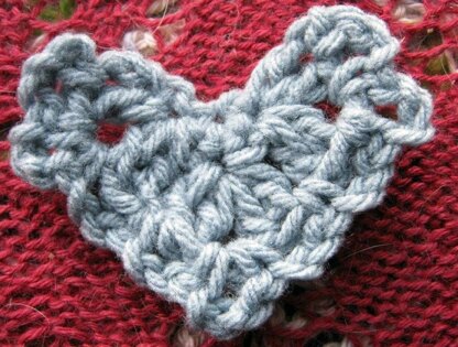 Lacy Heart Scrubbie