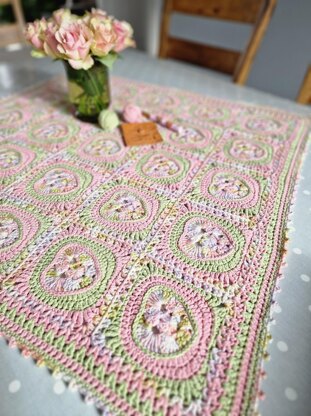 Blossom Hearts Baby Blanket UK & US Terms