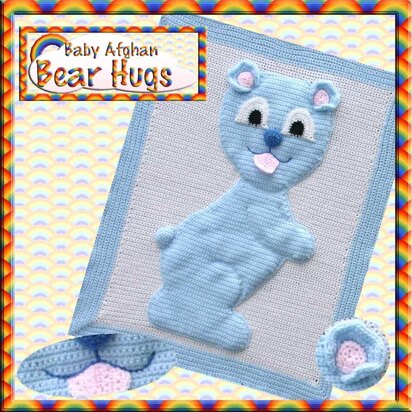 Animal  Baby Blanket - Bear Hugs