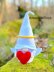 Gnome angel with heart