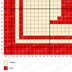 Initial Letter E Pillow Mini C2C Crochet Pattern Bordered Cushion ABC Name Bolster