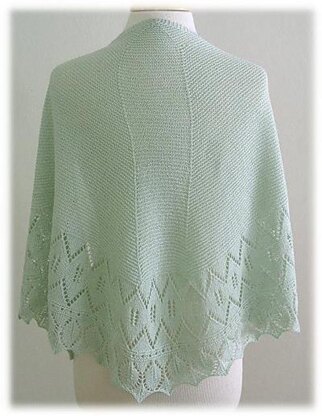 K784-Emerald Bay Shawl