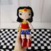 Wonder Woman-Inspired Amigurumi Crochet Pattern – Digital PDF Fanart