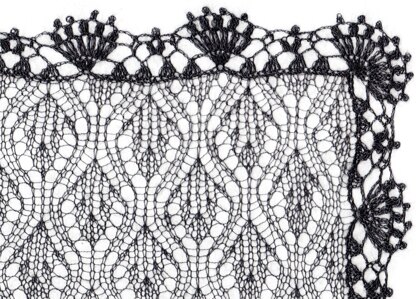 VICTORIA - Fine art lace stole