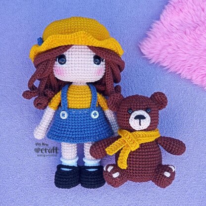 Cecile Doll Amigurumi