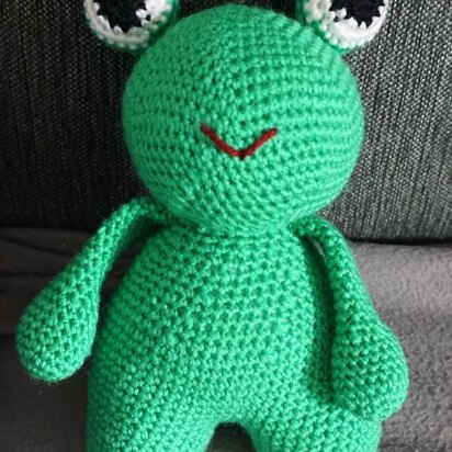 Häkelanleitung Amigurumi Frosch Karlchen