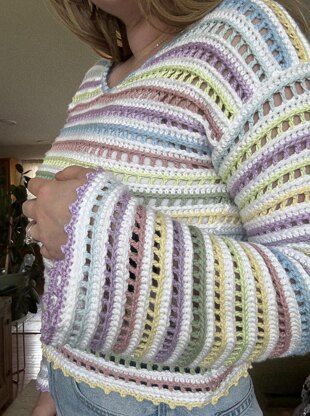 Color Shuffle Sweater