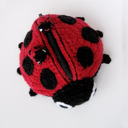 Lola The Ladybird - Amigurumi Coin Purse