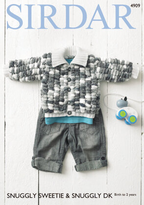 Jacket in Sirdar Snuggly Sweetie & Snuggly DK - 4909 - Downloadable PDF