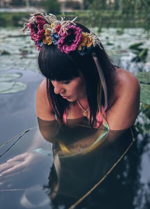 Floral headband