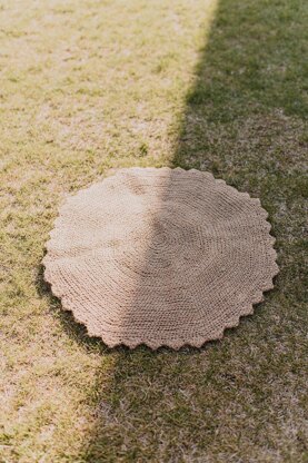 Sunburst Jute Rug