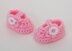 Baby Girl Bonnet and Slippers