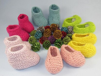 Really Easy Baby Booties and Slippers