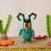 Mini Evil One-Eyed Alien Amigurumi Crochet Pattern – Fanart Inspired (PDF)