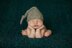 #7 Newborn knitted stocking cap