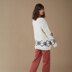 Skye Jumper - Knitting Pattern For Women in Debbie Bliss Paloma