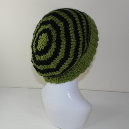 Extra Roomy Stripe Big Beanie