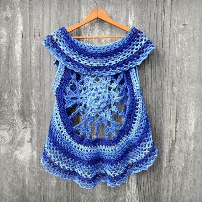 Snowflake Circle Vest