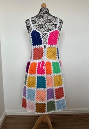 Granny Square Dress