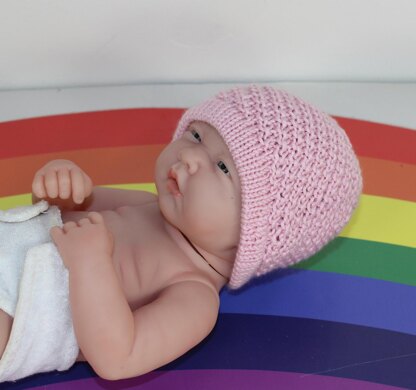 Preemie Baby Swirl Ski Beanie Hat