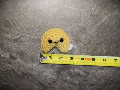 Fortune Cookie Amigurumi Food