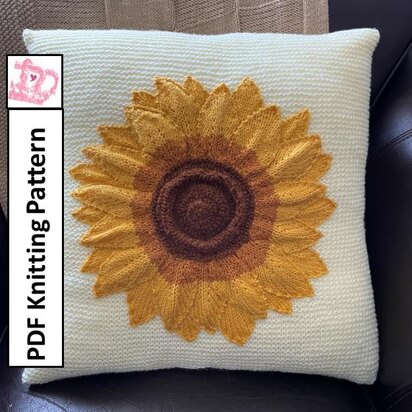 Sunflower pillow