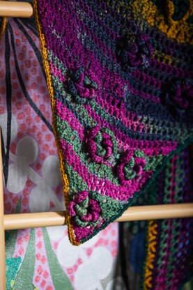 Yarn Garden shawl