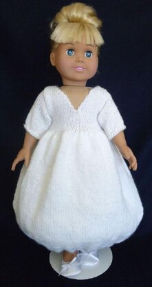 A Charming Wedding, Knitting Patterns fit American Girl and other 18-Inch Dolls