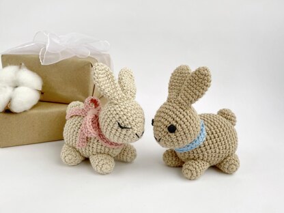 Bunny crochet pattern Rabbit toy amigurumi pattern