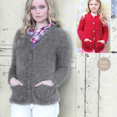 Cardigans in Sirdar Ophelia - 7262 - Downloadable PDF