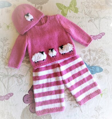 Sheep Baby Outfit