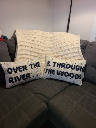 Modern Farmhouse Throw #4