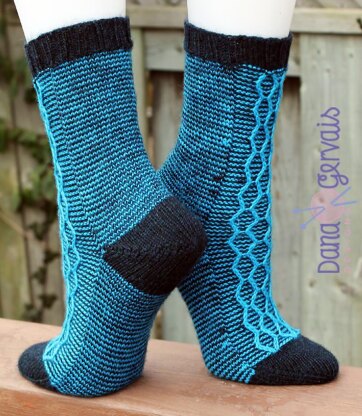 Wibbly Wobbly Timey Wimey Socks