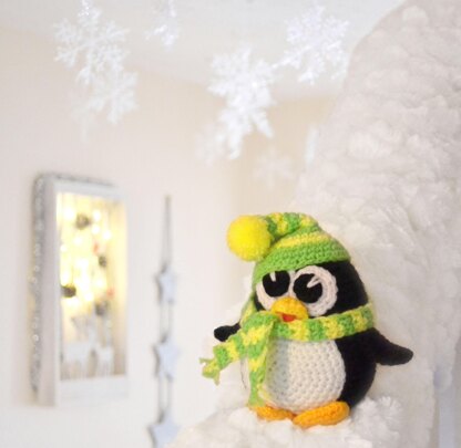 Positive Poo, Penguin Crochet desk deco. Christmas gift, Hobbies