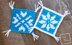 Cute Snowflakes Coasters Set