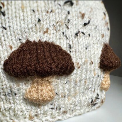 Mushroom Beanie Winter Hat