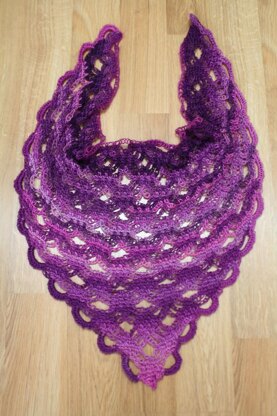 Diamonds In the Rough Scarf/Shawl